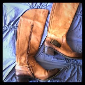 Cole Haan knee/high riding boots